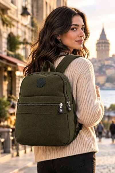 Monalisa Home Green Daily Use Backpack