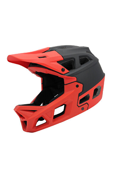 Impact Stroke Kırmızı 59-61cm L Fullface Bisiklet Kaskı