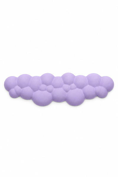 GoLite Bulut Şekilli Lila Klavye Bilek Desteği Ergonomik & Konforlu Memory Fo...