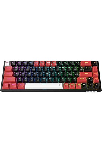 REDRAGON K631 PRO 65% 3-Mode Wireless RGB Gaming Keyboard, 68 Keys Hot-Swappa...