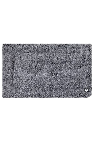 OEM Covoras Pet Fluffy Antracit cu Model Labuta 90x56cm