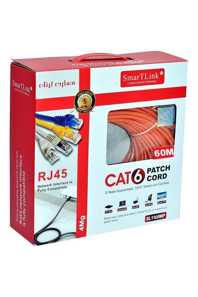 Smartlink UTP CAT6 PREMIUM QUALITY CABLE MULTICOLOR {60METERES}