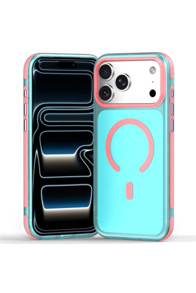 VERTEK Husa de protectie IceMag SoftFrosted DualTone compatibila cu Apple iPh...