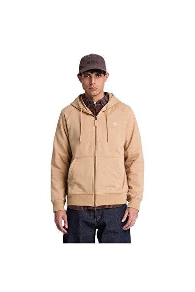 Timberland BC0YHB8DF01-R سترة رجالية من إكستر ريفر Lb بسحاب كامل وقلنسوة بالل...