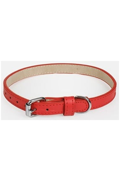 OEM Zgarda Rosie pentru Caini 45x1,5cm