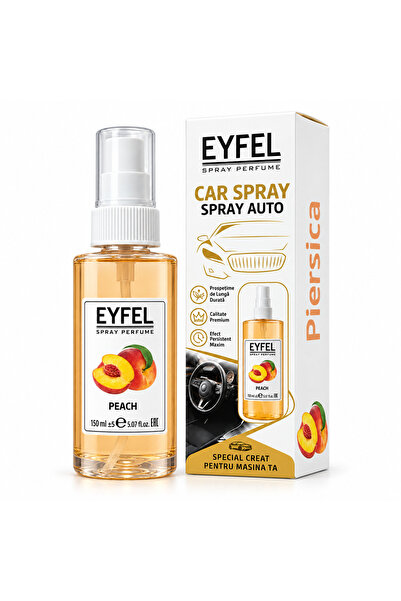 Eyfel Αρωματικό αυτοκινήτου/χώρου Eyfel, σπρέι αρώματος, Ροδάκινο, 150 ml