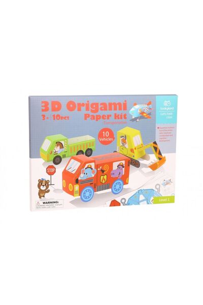 Tooky Toy :: Σετ Οριγκάμι 3D Οχήματα