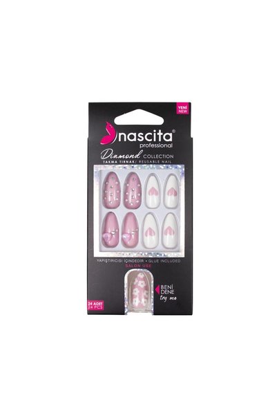 nascita Taşlı Takma Tırnak - 256