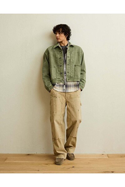 AMERICAN EAGLE AE Relaxed Fit Denim Jacket
