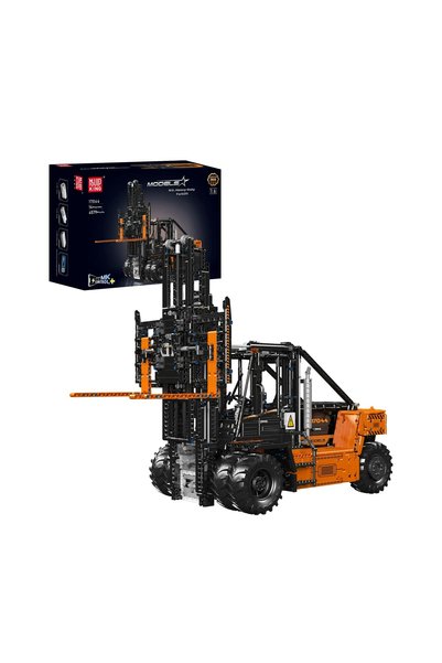 mouldking 17044 Heavy Duty Forklift Turuncu 4.579 Parça 1:6 RC Forklift Yapı ...