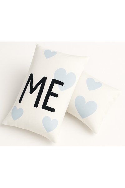 Beboulino Σετ Μαξιλαροθήκες 2τμχ 20x30εκ U&Me Μπλε 70318792030