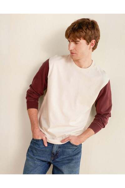 AMERICAN EAGLE AE Relaxed Fit Long-Sleeve Sport T-Shirt