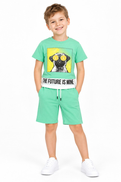 Elnino Limon Boy's Shorts Set