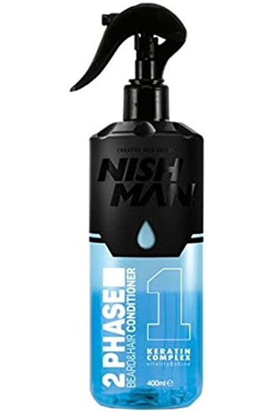 NISHMAN Hollywood Salon Services - Balsam Grooming 400 ml 2 Phase Hair Spray ...