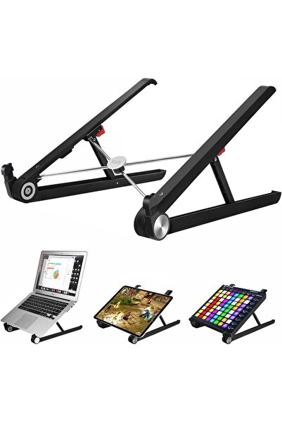 SAIJI X1 Laptop Sehpası, Katlanabilir, Tablet Sehpası, Alüminyum Alaşım, Online Sınıf Çalışması, Dur