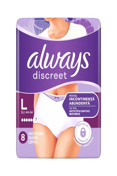 Generic Brand ALWAYS DISCREET Pantaloni - Lenjerie intimă pentru incontinență...