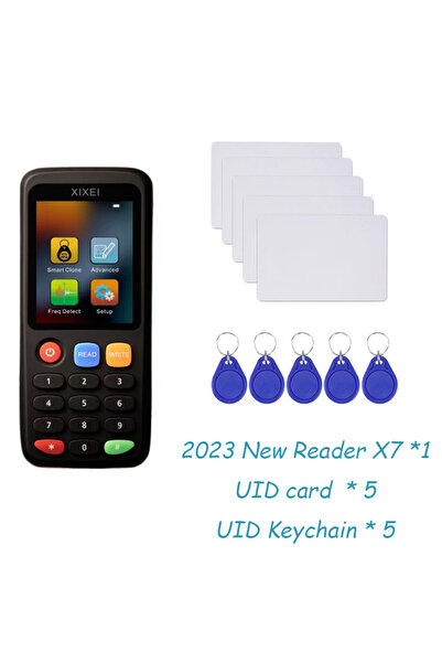 Choice حزمة 1 قارئ بطاقات ذكية X7، ناسخة مفاتيح RFID، ناسخة رمز IC ID، ناسخة ...