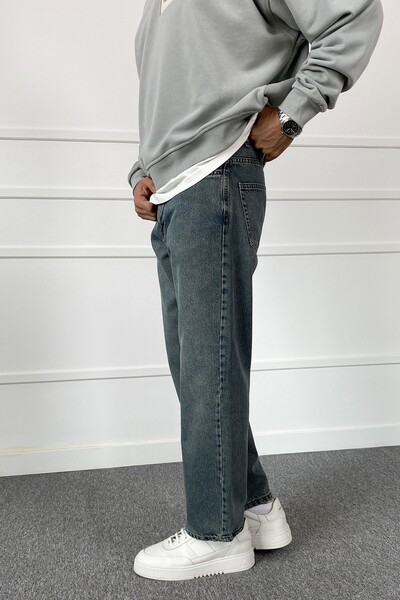 Alışveriş Sokağı Regular Kalıp Cropped Jean