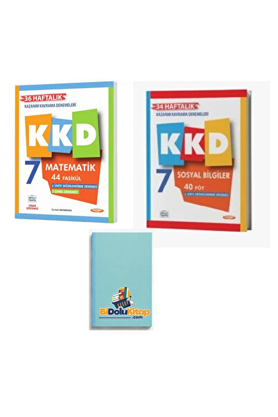 KKD 7 SOSYAL BİLGİLER - MATEMATİK (DEFTER HEDİYE)
