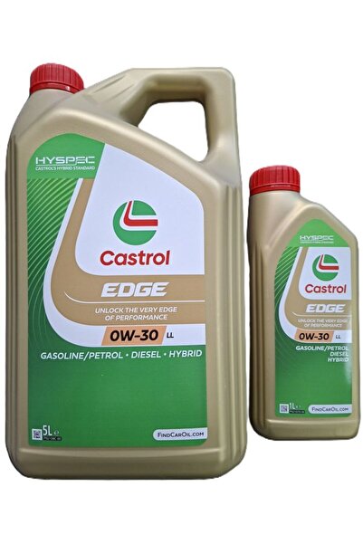 CASTROL Ulei de motor Edge 0w30 LL (LongLife), volum 5+1 litri, sintetic