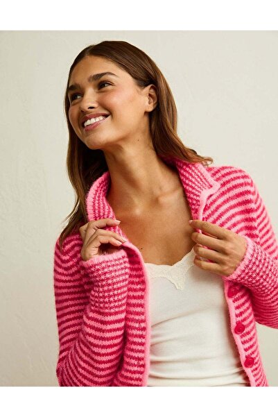 AMERICAN EAGLE AE Mock Neck Cardigan Sweater