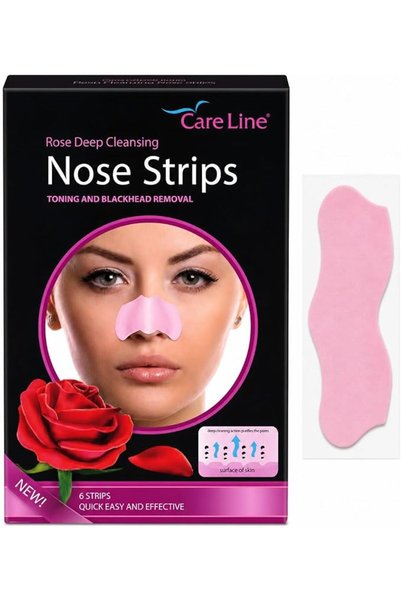 Careline rose nose cleansing patches, 6 pieces