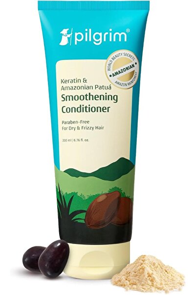 Pilgrim Hair Conditioner, 200ml, Patuá & Keratin, Silicone Free, For Dry & Fr...