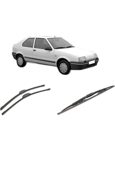Bosch Set de 3 ștergătoare RENAULT 19 I (B/C53_) 1988-1993, pentru parbriz și...