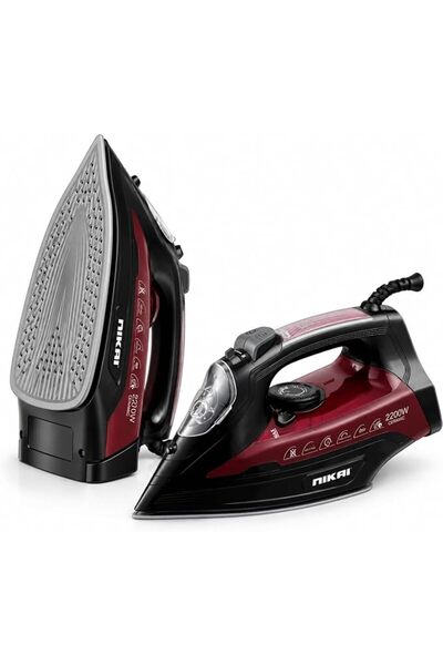 Nikai Steam Iron Steam |2000-2400w | Dry/Spray Iron| Tank Capacity: 360ml | S...