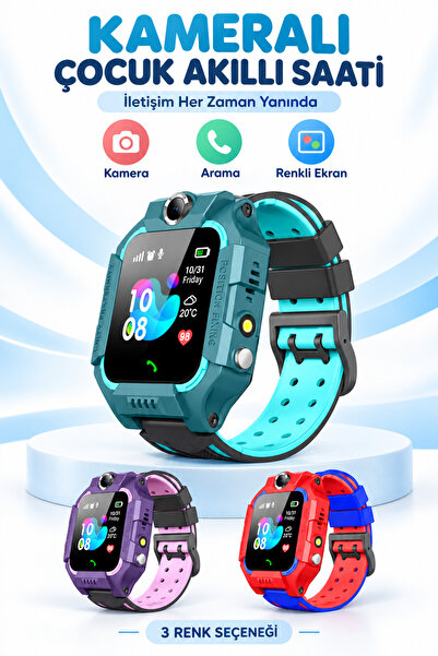 Sidox 2026 BTK Kayıtlı Sim Kartlı Akıllı Çocuk Saati Sim Kartlı GPS Takip Edi...