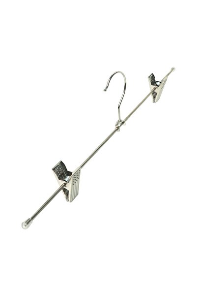 NYN Metal Askı Gümüş Mandallı 35Cm 5'li paket