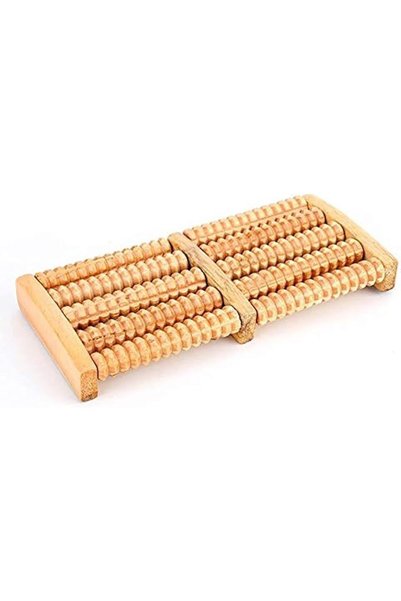 Other Wooden Foot Massager Traditional Wooden Roller Massager Massage Relaxat...