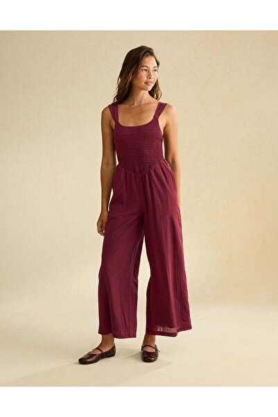 AMERICAN EAGLE AE Smocked Bella Jumpsuit