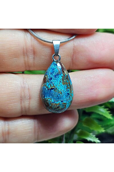 Singincraft Krizokol Natural Stone Necklace - Matching Stone - 2 - Stainless ...