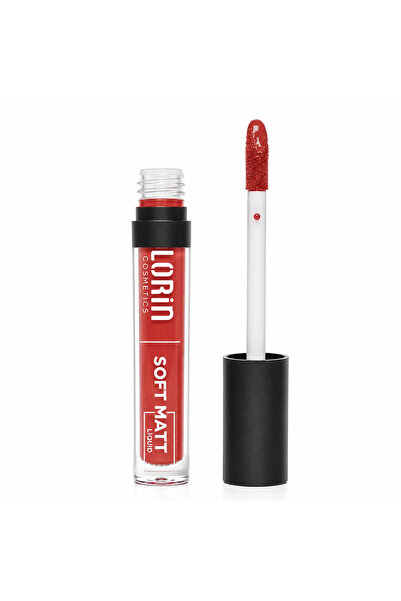 Lorin Cosmetics Λόριν Υγρό Κραγιόν Απαλό Ματ # 509 Κόκκινο Μπαχαρικό
