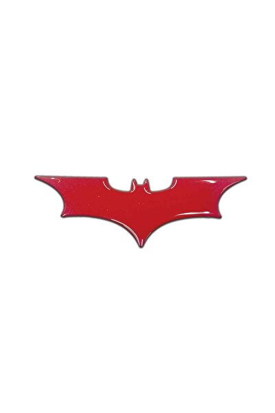 Redline Grafik Redlinegrafik Batman Yarasa Kabartmalı 3d Logo Sticker 1 Adet ...