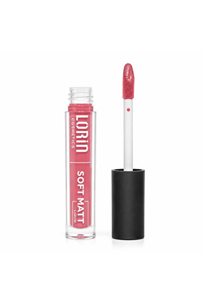Lorin Cosmetics Λόριν Υγρό Κραγιόν Απαλό Ματ # 508 Καρμίνι Ροζ