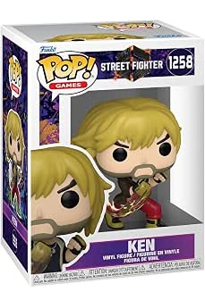 Funko Pop! Games: Street Fighter Ken Vinyl Figure