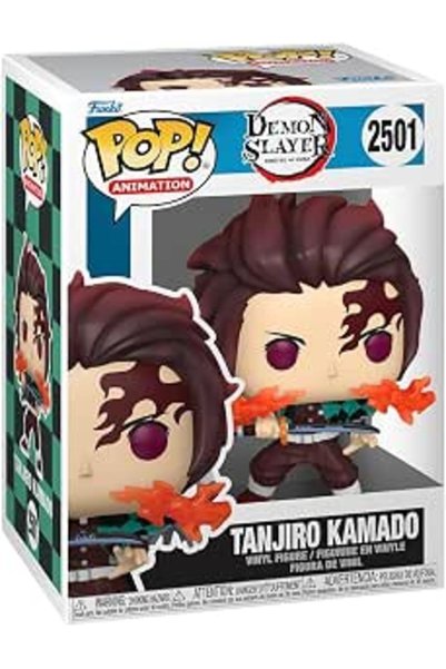 Funko Pop! Animation: Demon Slayer - Tanjiro Kamado (Fire Breathing) Vinyl Fi...