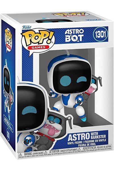 Funko Pop! Games: Astro Bot - Astro withBarkster Vinyl Figure