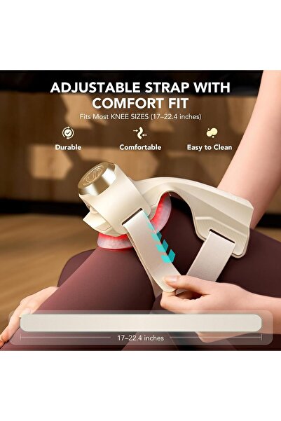 SKG WS500 Knee Massager with Heat for Strain Relief