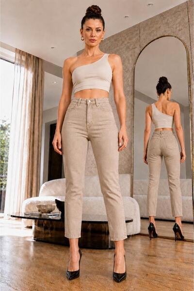 Echo&Ember Women's High Waist Mom Jeans Pants
