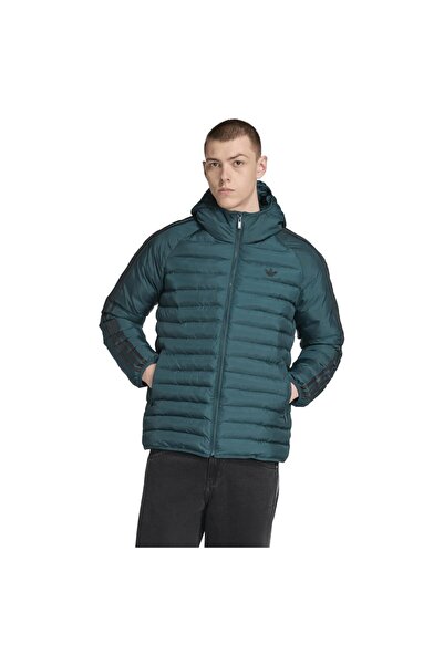 adidas Ανδρικό Μπουφάν Puffer με Κουκούλα, Επενδυμένο, Νούμερο S