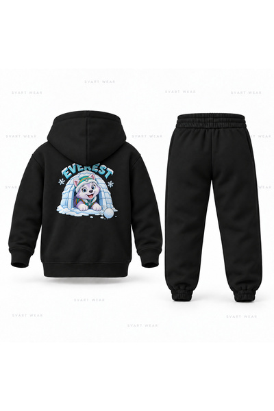 SVART WEAR Σετ παιδικής φόρμας με κουκούλα Paw Patrol Everest Iglo με στάμπα