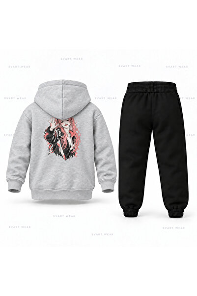 SVART WEAR طقم بدلة رياضية للأطفال من KPop Demon Hunters Mira Karakalem Selam...