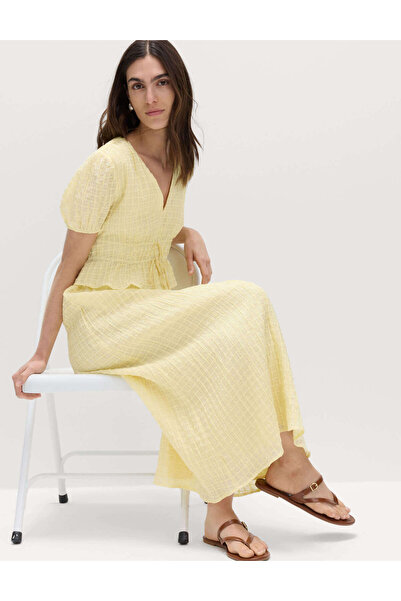Marks & Spencer Lyocell Karışımlı Midi Elbise
