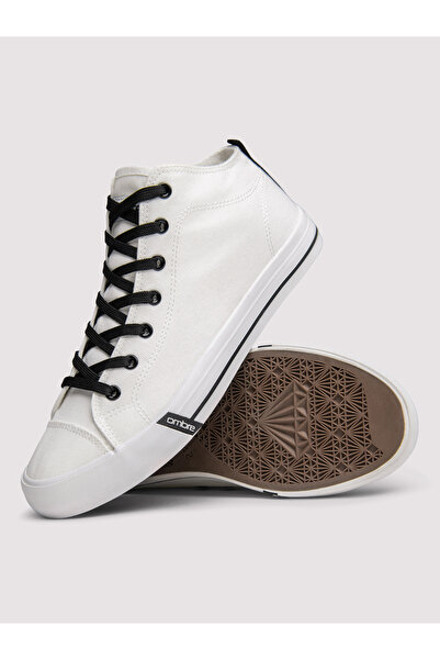 OMBRE Ανδρικά Sneakers, Ψηλά, Casual OM-FOTH-0241 Λευκό