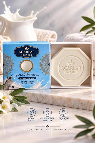 Acarlar Ticaret Doğal Eşek Sütü Sabunu