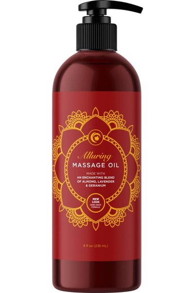 Maple Holistics زيت تدليك مريح للعلاج بالتدليك - زيت تدليك ساحر للجسم بالكامل...