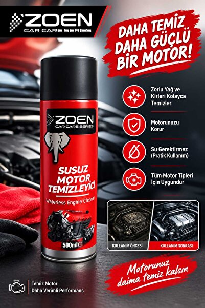 susuz motor temizleyici